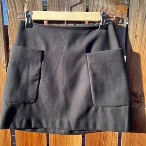 A-Line Pocket Mini Skirt